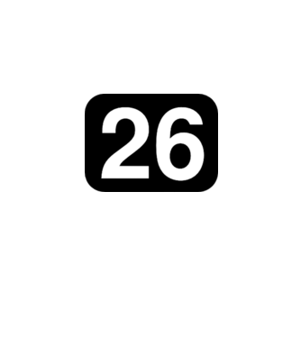 26 minta fehér pólón