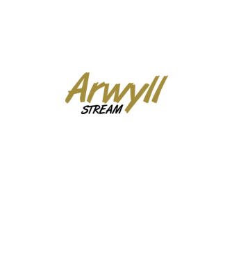 Arwyll Stream minta fehér pólón