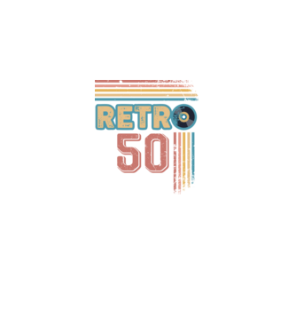 retro_50 minta fehér pólón