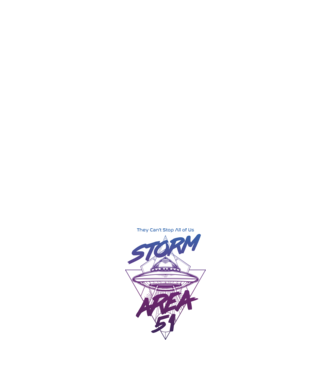 storm area 51 ufo purple minta világos rózsaszín pólón