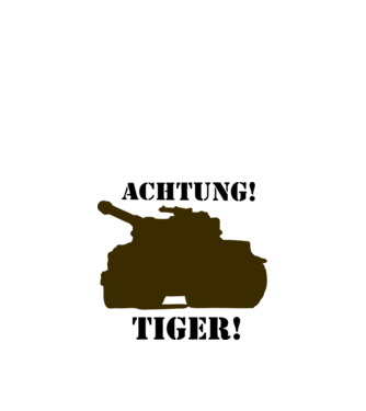Tiger minta piros pólón