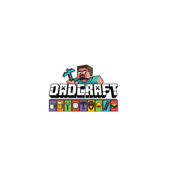 Dadcraft minta szürke pólón