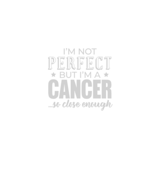 Not perfect, but CANCER minta fekete pólón