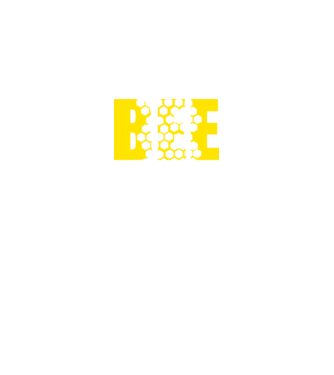 BeeKeeper minta fekete pólón