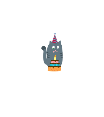 cat_cake minta fehér pólón