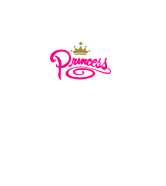 princess 2 minta világos rózsaszín pólón