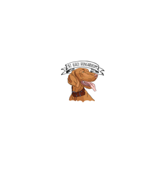 Hungarikum kutyáink vizsla minta fekete pólón