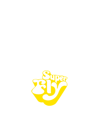 SuperFly minta piros pólón