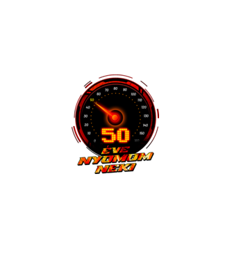 Nyomom neki 50 éve minta fekete pólón