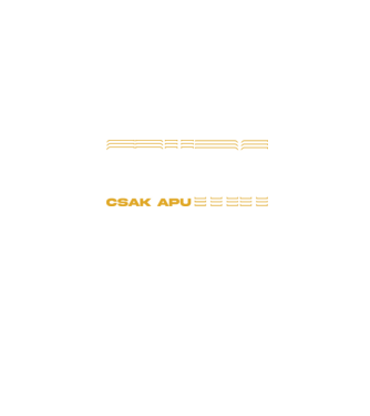 ApuMa csak apu minta fekete pólón