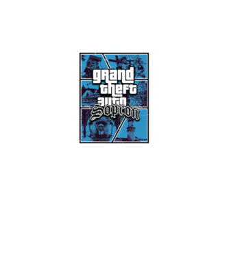 GTA Sopron minta fekete pólón