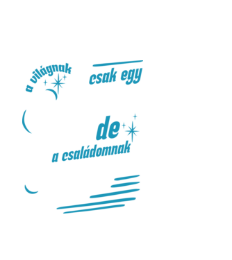 A világnak csak egy apa vagyok lght minta fehér pólón