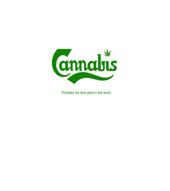 Cannabis minta dusty pink pólón