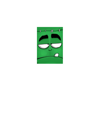 Cubie - Frankenstein minta királykék pólón