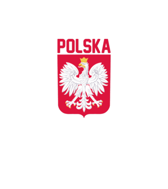 Polska címer minta fehér pólón