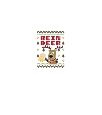 Reinbeer ugly sweater minta fehér pólón