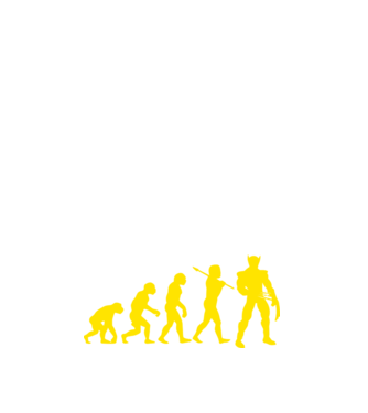 Mutant Evolution2 minta fehér pólón
