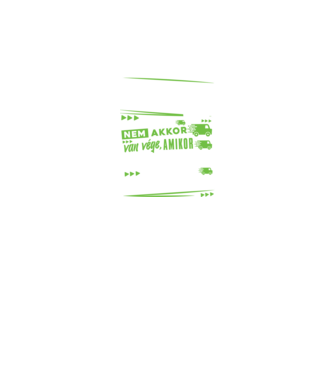 Hivatásos futár minta fekete pólón
