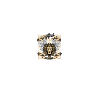 KINGS ARE BORN 1995 - ÁPRILIS minta fekete pólón
