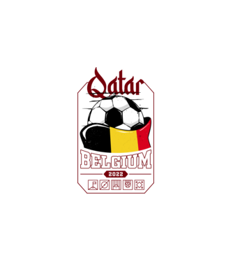 Quatar team belgium minta fehér pólón