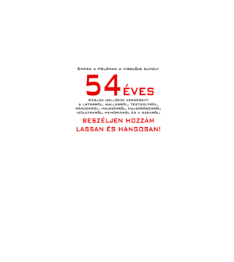 54_elmult minta szürke/fekete pólón
