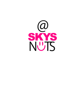 Skys Nuts minta fehér/piros pólón