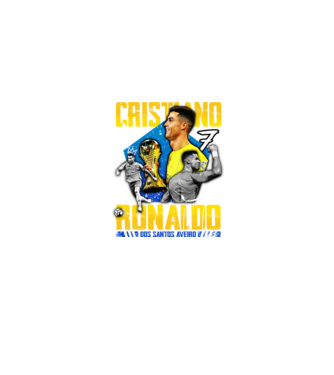 Ronaldo tribute minta homokszín pólón