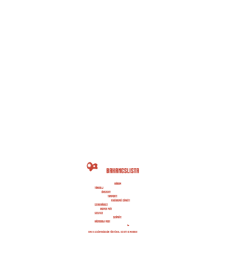 Legénybúcsú checklist minta fehér pólón