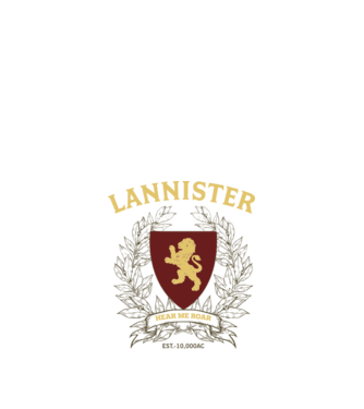 Lannister  minta fehér pólón