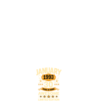January 1993 30 years of being limited edition minta sötétkék pólón