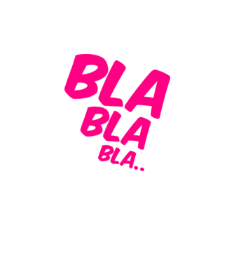 Blabla minta fehér pólón