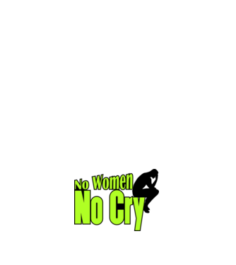 no women no cry minta piros pólón