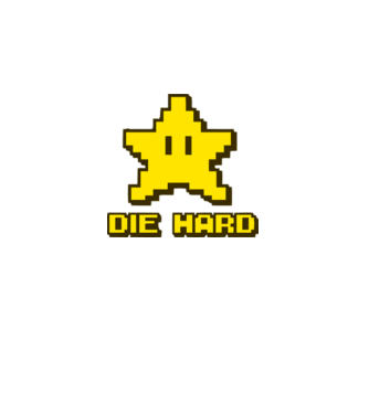 Die Hard Star minta sötétszürke pólón