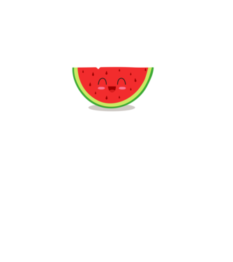 This girl is one in a melon white minta fekete pólón
