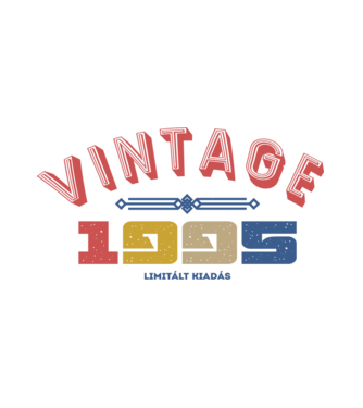 VINTAGE limited 1995 minta fehér pólón