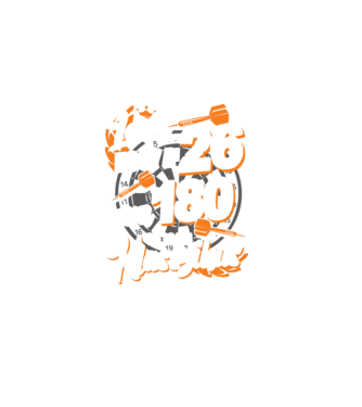 Lehet hogy a 26 nem 180 de igazi klasszikus minta fekete pólón