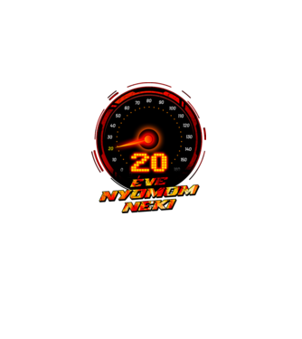 Nyomom neki 20 éve minta fekete pólón