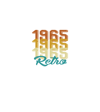 RETRO - 1965 minta fehér/piros pólón
