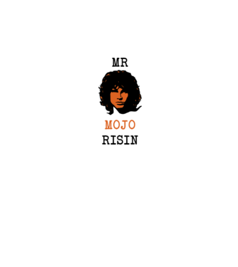 Mr Mojo Risin minta fehér pólón