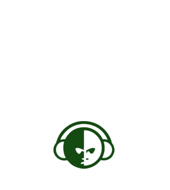 Headset minta világos rózsaszín pólón