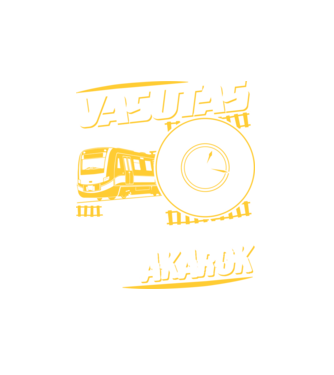 Vasutas vagyok sosem kések minta fehér pólón
