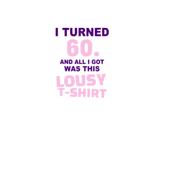 Lousy T-shirt 60 minta királykék pólón