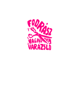 Groovy fodrász minta fehér pólón
