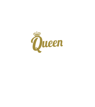 Nurse a title just above Queen minta fekete pólón