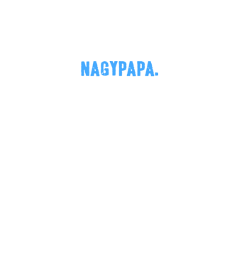 Nagypapa, a rossz befolyás minta fekete pólón