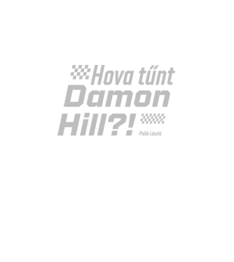 Hova tűnt Damon Hill?! - Palik László minta fekete pólón