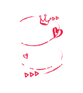Minden csaj rám vár minta fehér pólón