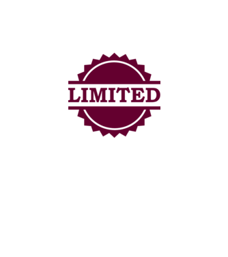 limited minta fehér pólón