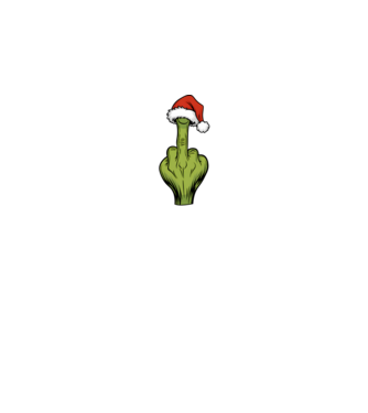 Szeretem a karácsonyi páros pólókat, de én nem Grinch Fekete pólóra angol minta fekete pólón
