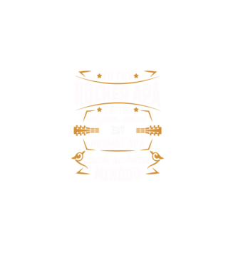 Menő Rocker apa minta fekete pólón